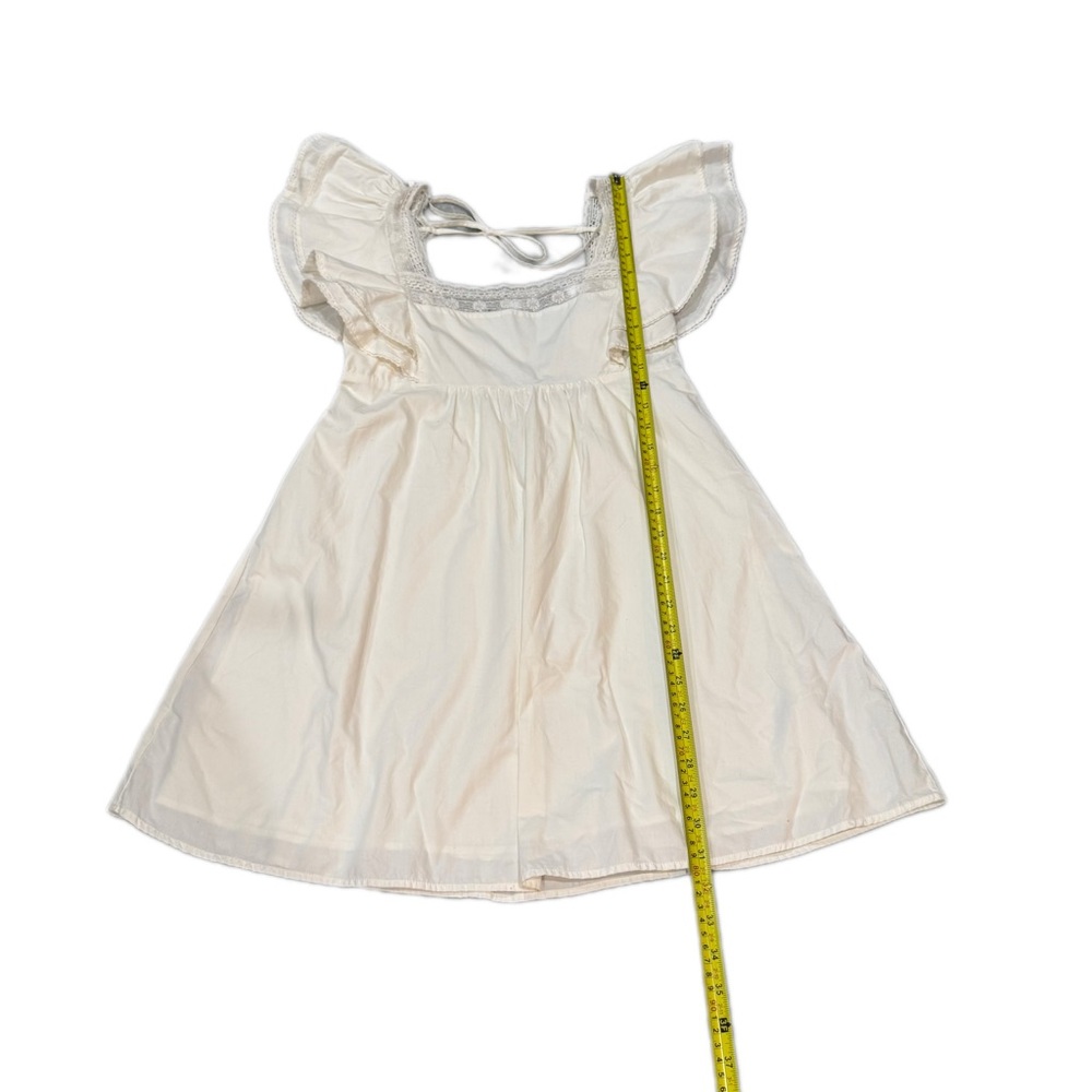 Sunday Best Cream Ruffle Mini Dress - Picture 14 of 16